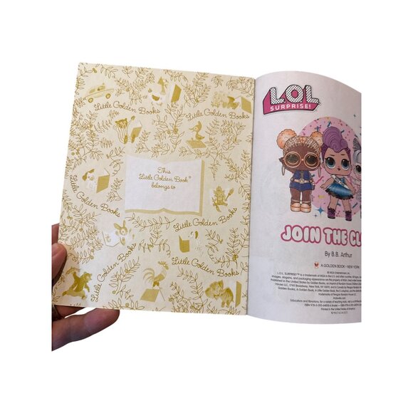 L.O.L. Surprise! Join The Club! Little Golden Book - Picture 4 of 4